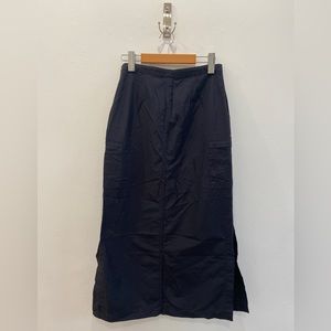 CMX Club Monaco Sport Nylon Midi Skirt